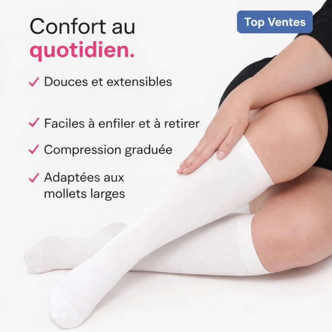 Chaussettes Compression Compresia™ - Liberté sans douleur à chaque pas